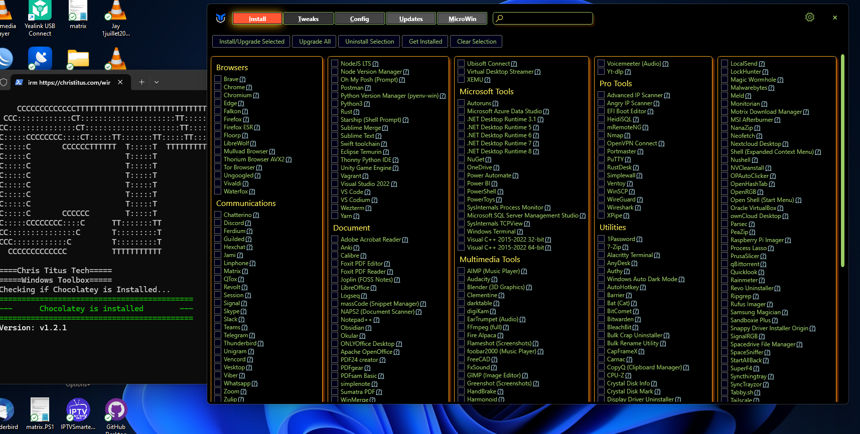 Chris Titus Win Utility